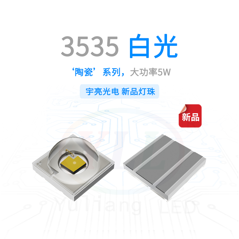 陶瓷3535凸头白光主图