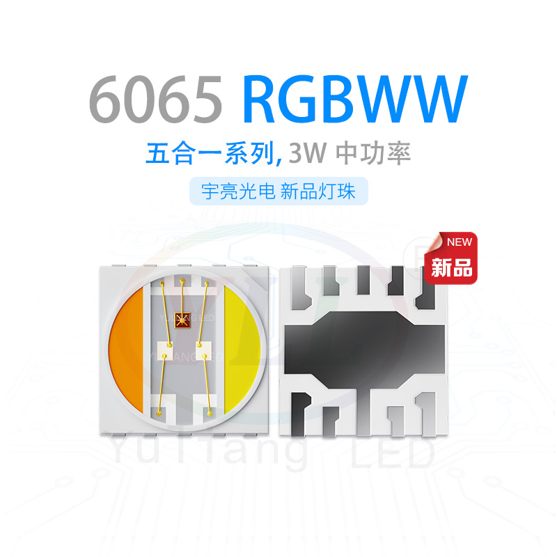 6065RGBWW主图,灯光对海洋鱼类的影响