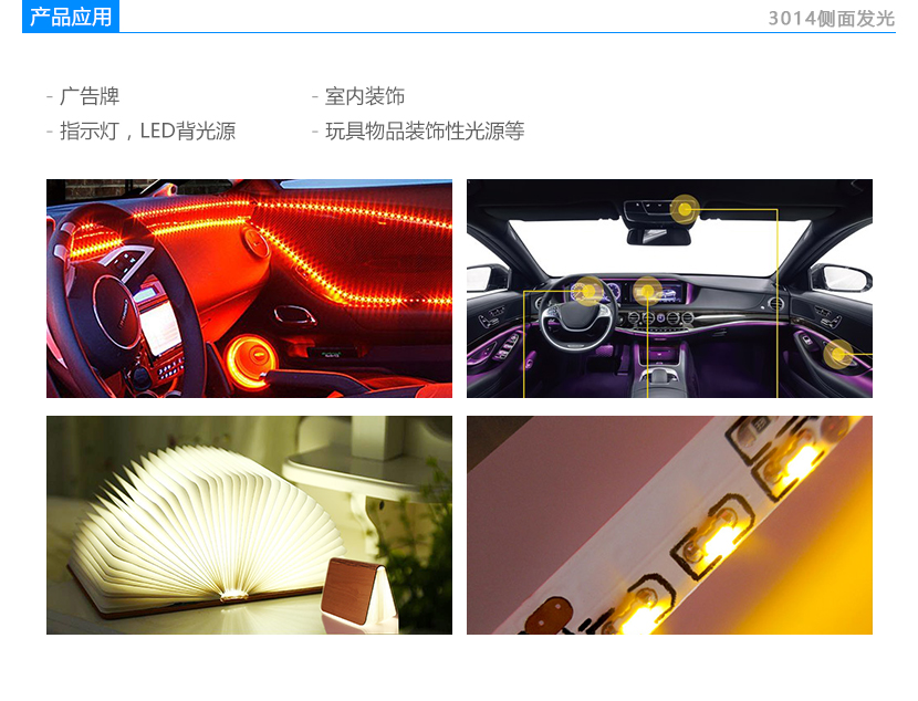 3014侧发光应用产品